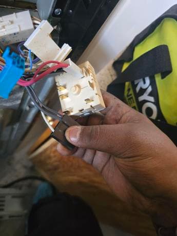 Calgary appliance repair dryer switch wiring